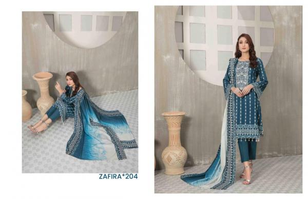 Zafira Vol 2 Heavy Lawn Karachi Cotton Dress Material Collection